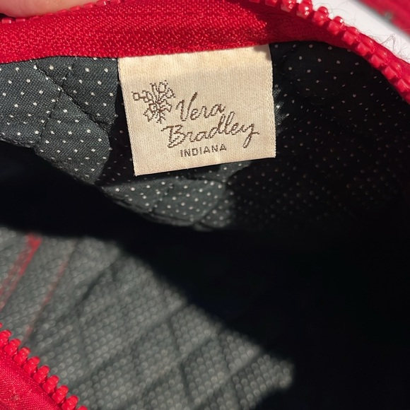 Vintage red Vera Bradley purse in EUC - Picture 6 of 11